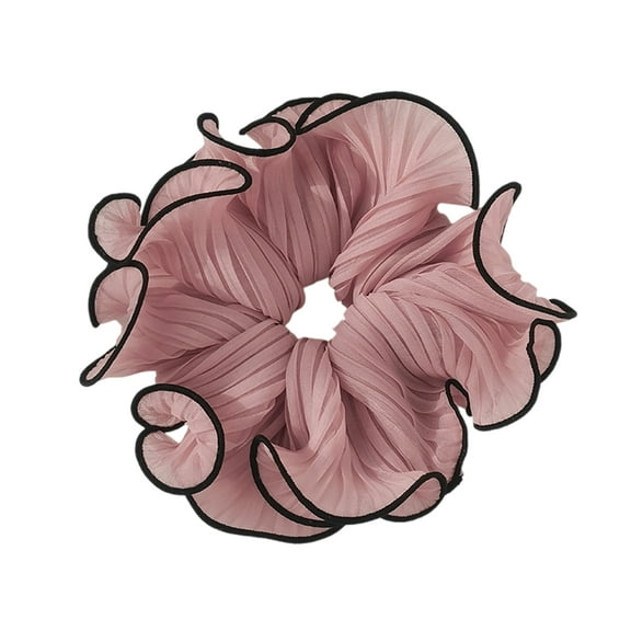 Ruched Scrunchies Thick Oversized Hair Scrunchy Elegant Hair Rope Scrunchy Women Ponytail Holder