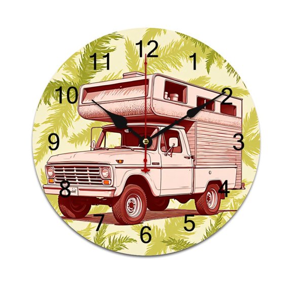 Ruck Sunflowers Pumpkins Autumn Bedroom Wall Clock Large Modern Kitchen Dinning Round Living Room Watch Home Decor