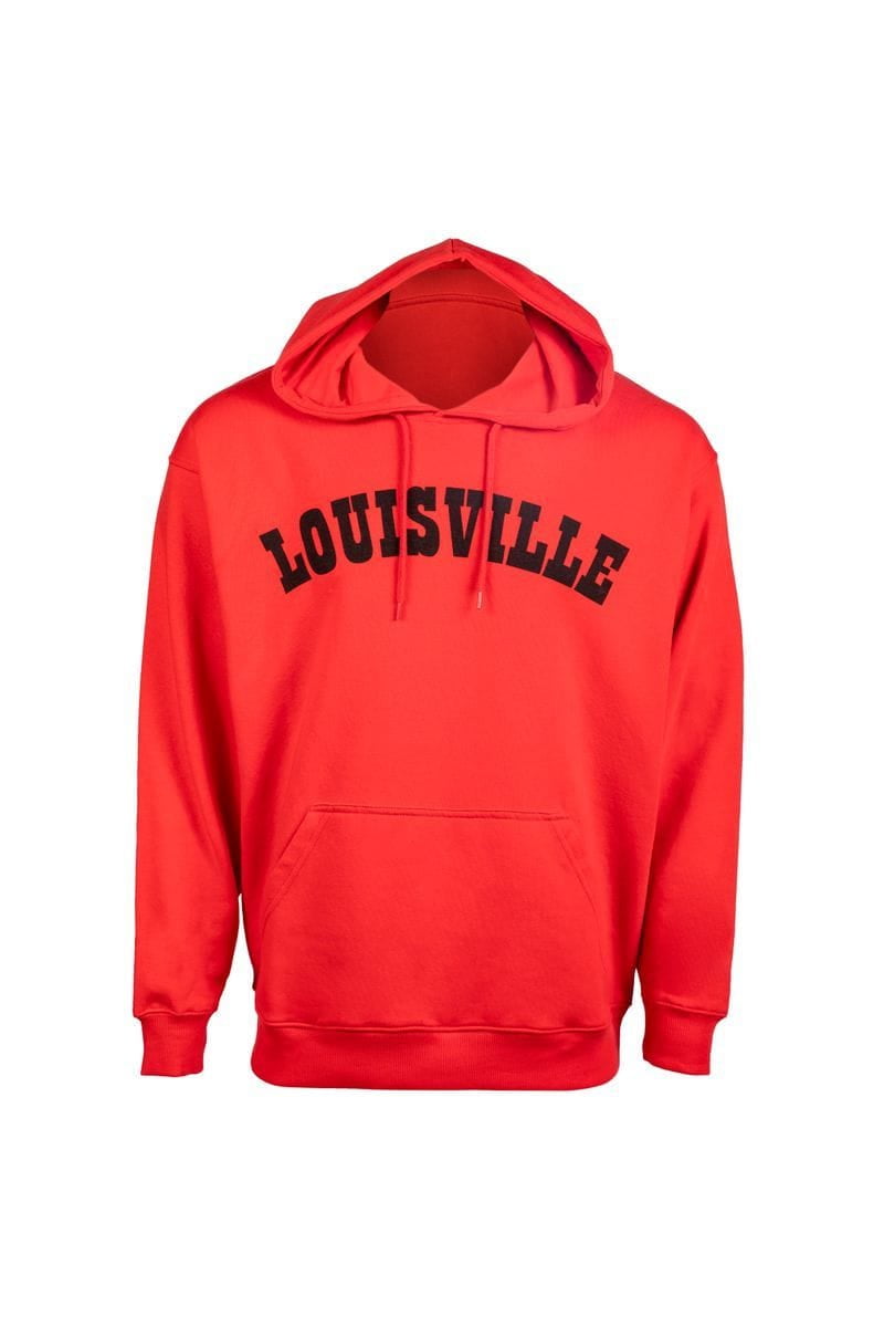 University of Louisville Full Zip Hooded Sweatshirt | Adidas | Black | Medium