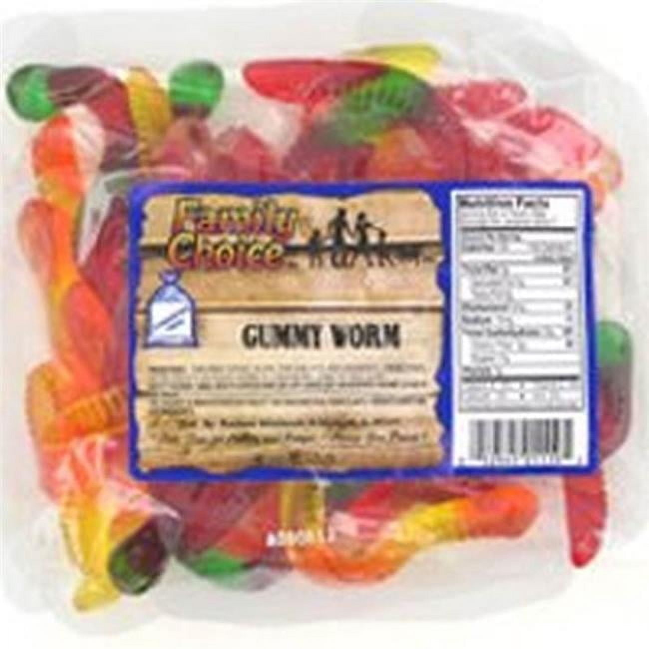 Ruckers Candy 0038489 Gummy Worm Candy, 8.5 oz Pack Of 12
