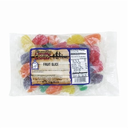 Ruckers Wholesale & Service 14 oz Family Choice Fruit Slices Gummi Candy