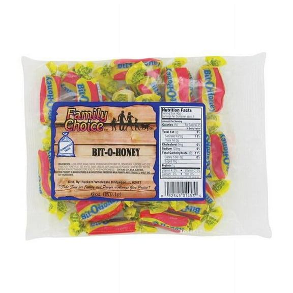 Ruckers Wholesale & Service 9235490 6 oz Family Choice Bit-O-Honey Candy