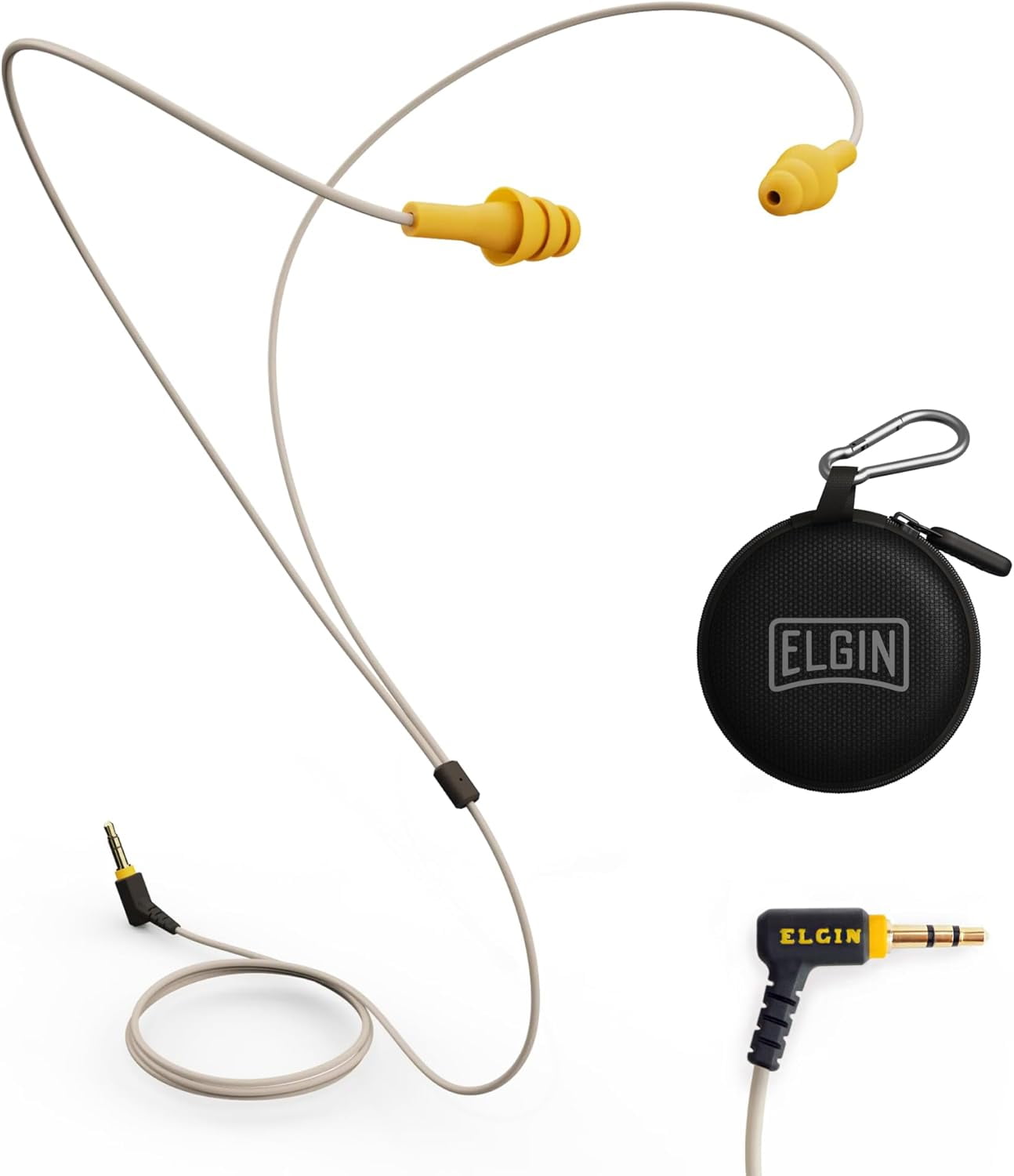 Ruckus Earplug Earbuds OSHA Compliant Noise Reduction inEar