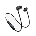 thumbnail image 1 of Rucky Electronics Under 10 Bluetooth Stereo Earphone Headset Wireless Magnetic In-Ear Earbuds Headphone Black, 1 of 2