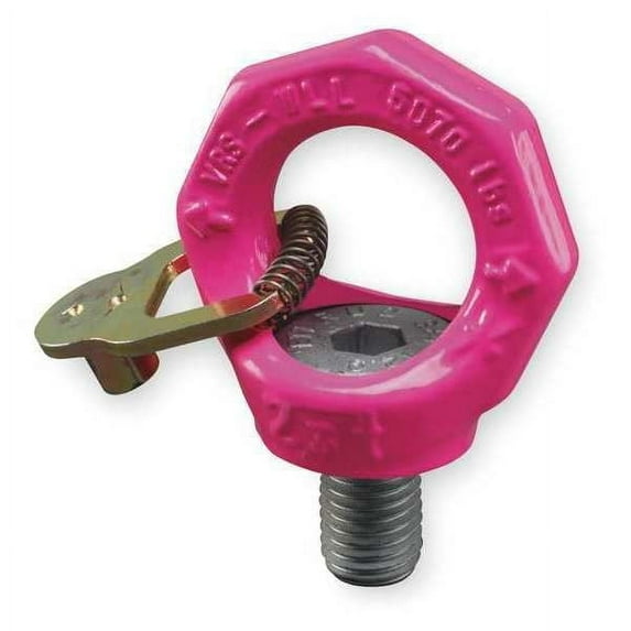 Rud Chain Hoist Ring,M6-1 Thread,220 lb Load Cap. 7900906