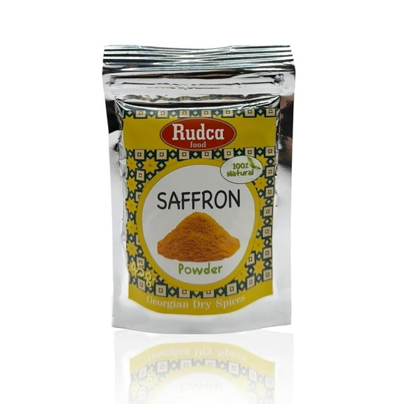 Rudca Food Saffron Natural Dry Spice Ground From Georgia 45 Grams (1.59 0z)