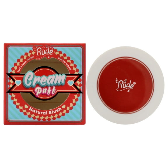 Rude Cosmetics Cream Puff Natural Blush - Creamsicle , 0.21 oz Blush