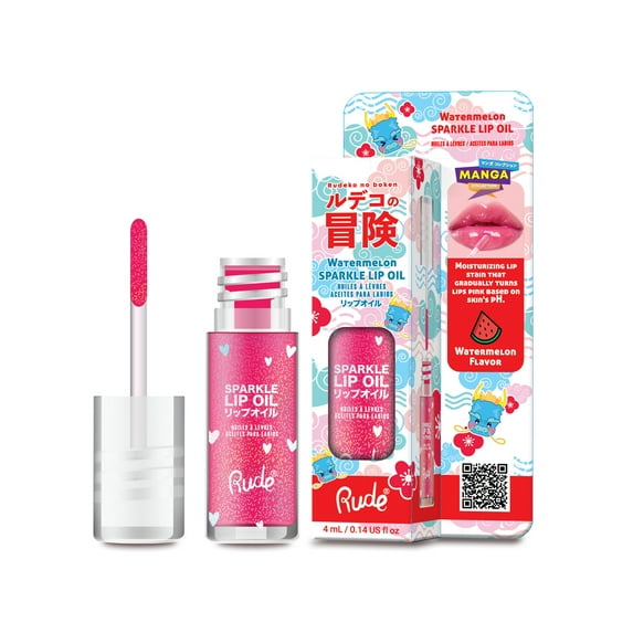 RUDE COSMETICS Manga Collection Sparkle Lip Oil