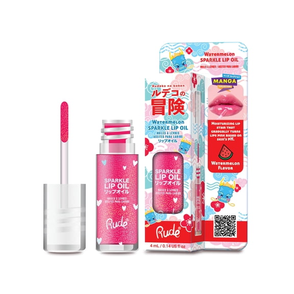 RUDE COSMETICS Manga Collection Sparkle Lip Oil