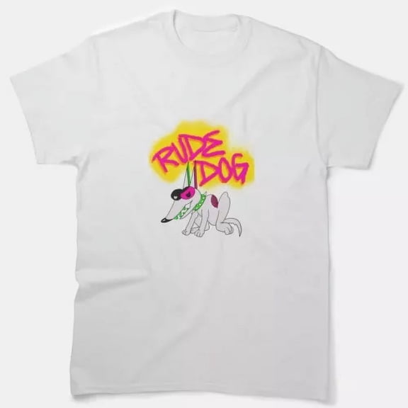 Rude dog Classic T-Shirt, Best Gift | eBay