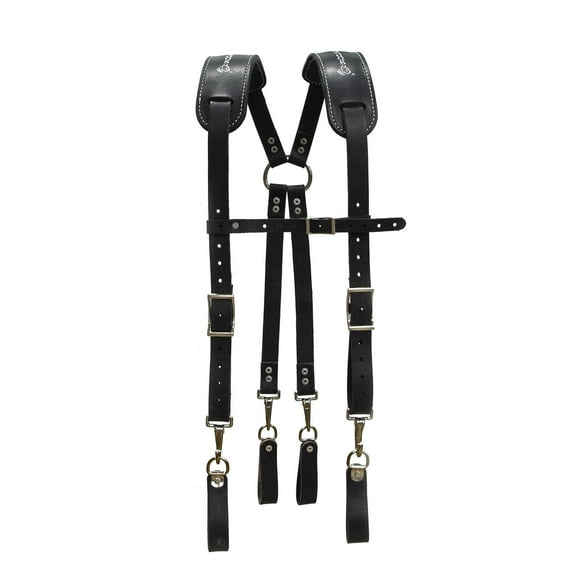 Rudedog USA Leather Work Suspenders #3018