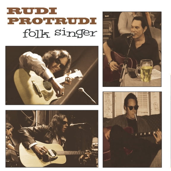 Rudi Protrudi Folk Singer (Vinyl Record) 12" Album