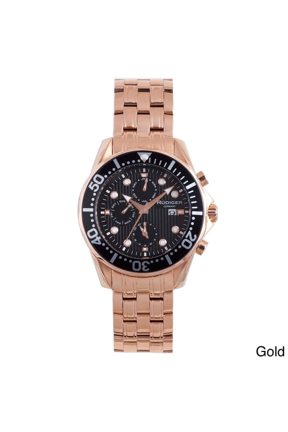 Men's Chemnitz Luminous Chronograph Date Watch