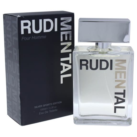 Rudimental Silver Sports Edition by Rudimental for Men - 3.3 oz EDT Spray