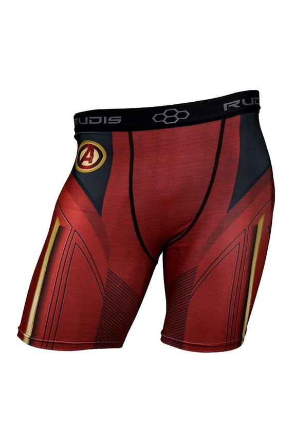 Rudis Iron Man Youth Kids Hero Elite Series Compression Shorts Made In USA