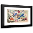 thumbnail image 1 of Rudolf Bauer 24x17 Black Modern Framed Museum Art Print Titled - Untitled (ca.&nbsp;1917-18), 1 of 5