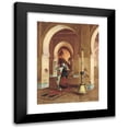 thumbnail image 1 of Rudolf Ernst 14x18 Black Modern Framed Museum Art Print Titled - The Prayer, 1 of 5