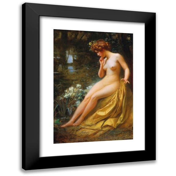 Rudolf Fuchs 11x14 Black Modern Framed Museum Art Print Titled - The Frog King