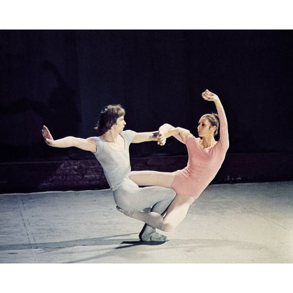 Rudolf Nureyev And Lynn Seymour In I Am A Dancer 24X36 Classic Hollywood Poster