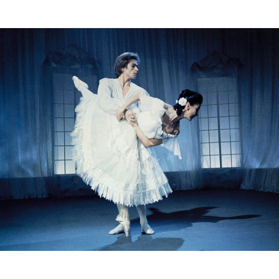 Rudolf Nureyev And Margot Fonteyn In I Am A Dancer In Classic Ballet Stance 24X36 Classic Hollywood Poster