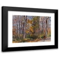 thumbnail image 1 of Rudolf Schramm-Zittau 14x11 Black Modern Framed Museum Art Print Titled - Autumn Woodland, 1 of 5