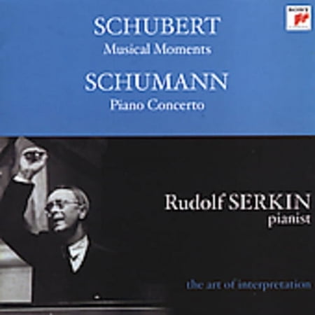 Rudolf Serkin - Musical Moments / Cto in A minor for Piano & Orch - Music & Performance - CD