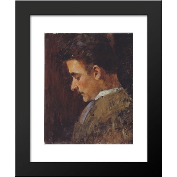 Rudolf Steindl, a brother of the artist 20x24 Framed Art Print by Moser, Koloman