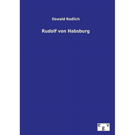 Rudolf von Habsburg (Paperback)
