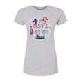 thumbnail image 1 of Rudolph - All Misfits Welcome - Juniors Fitted Short Sleeve Graphic T-Shirt, 1 of 4