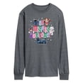 thumbnail image 1 of Rudolph - All Misfits Welcome - Men's Long Sleeve Graphic T-Shirt, 1 of 4