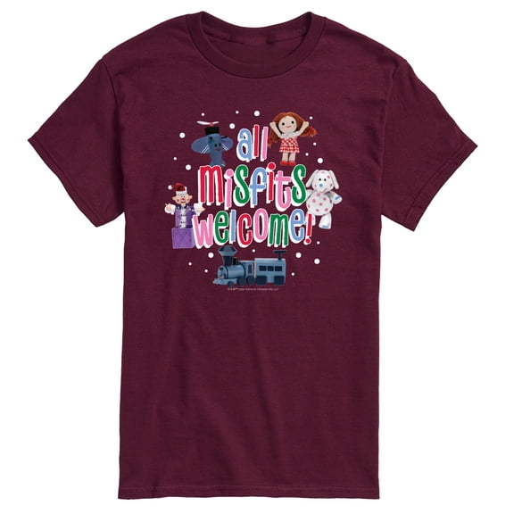 Rudolph - All Misfits Welcome - Men's Short Sleeve Graphic T-Shirt