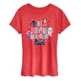 thumbnail image 1 of Rudolph - All Misfits Welcome - Women's Short Sleeve Graphic T-Shirt, 1 of 4