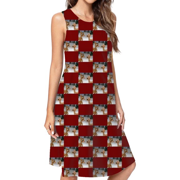 Rudolph And Clarice Dress Elegant Party Dresses Evening Dresses Women Dress Sleeveless Dress Ladies Dresses