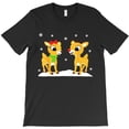 thumbnail image 1 of Rudolph And Clarice Funny Christmas Reindeer Holiday Graphic - Thoughtful Gift Idea, H2333 Unisex T-Shirt, Up to 5XL Available, 1 of 2