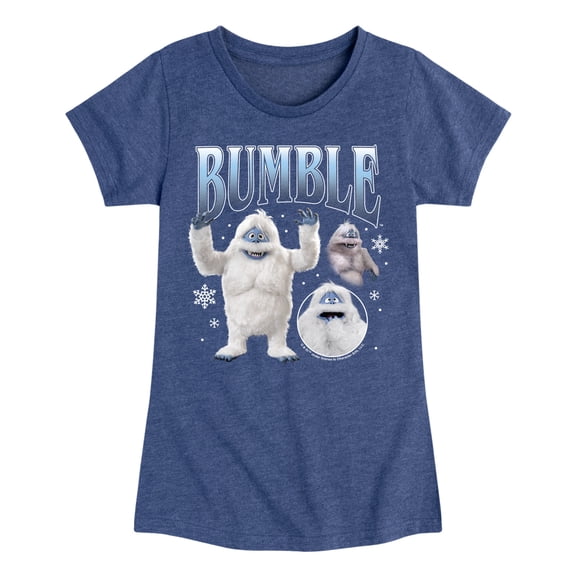Rudolph - Bumble Bootleg - Youth Girls Short Sleeve T-Shirt