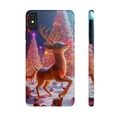 thumbnail image 1 of Rudolph Christmas Tree Holiday Apple iPhone Cases Pro Max Ultra Plus Mini, 1 of 1
