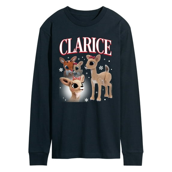 Rudolph - Clarice Bootleg - Men's Long Sleeve Graphic T-Shirt