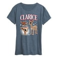 thumbnail image 1 of Rudolph - Clarice Bootleg - Women's Short Sleeve Graphic T-Shirt, 1 of 4