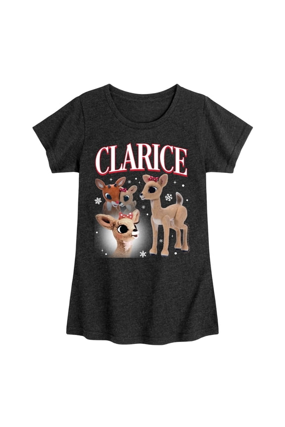 - Clarice Bootleg - Youth Girls Short Sleeve T-Shirt