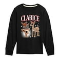 thumbnail image 1 of Rudolph - Clarice Bootleg - Youth Long Sleeve Graphic T-Shirt, 1 of 4