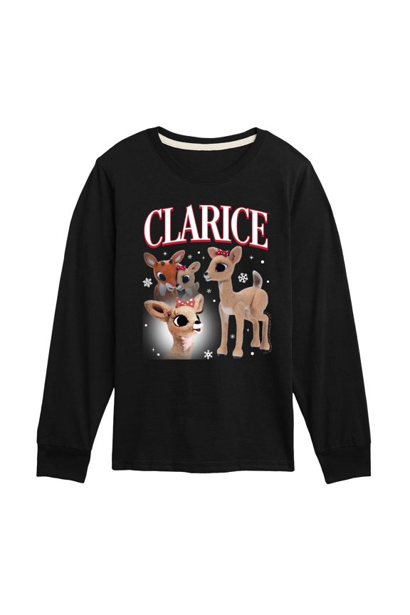 - Clarice Bootleg - Youth Long Sleeve Graphic T-Shirt