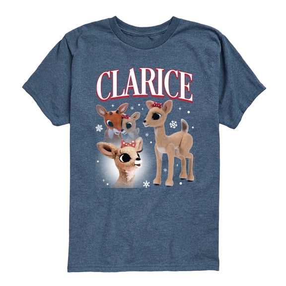 Rudolph - Clarice Bootleg - Youth Short Sleeve Graphic T-Shirt