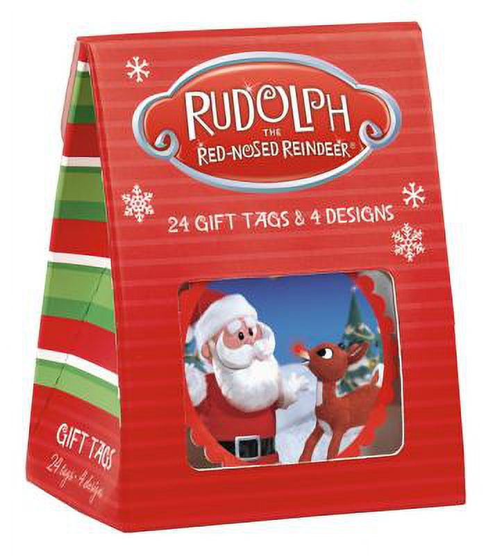 Rudolph Gift Tags - Walmart.com