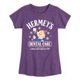 thumbnail image 1 of Rudolph - Hermeys Dental Care - Youth Girls Short Sleeve T-Shirt, 1 of 4
