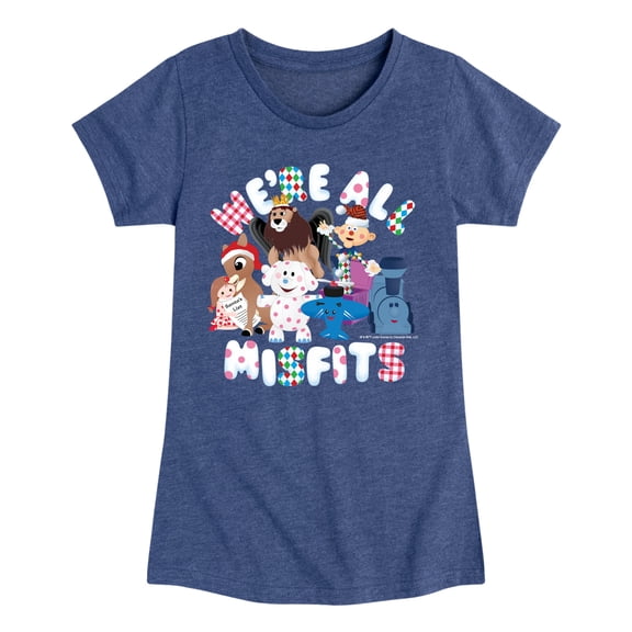 Rudolph - Misfits - Youth Girls Short Sleeve T-Shirt