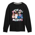 thumbnail image 1 of Rudolph - Misfits - Youth Long Sleeve Graphic T-Shirt, 1 of 4