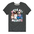 thumbnail image 1 of Rudolph - Misfits - Youth Short Sleeve Graphic T-Shirt, 1 of 4