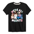 thumbnail image 1 of Rudolph - Misfits - Youth Short Sleeve Graphic T-Shirt, 1 of 4