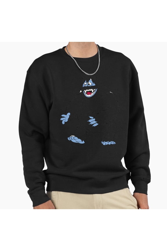Rudolph Red Nosed Reindeer Bumble Monster Graphic Unisex Sweatshirt Retro Vintage Style G11437, Up to Size 5XL
