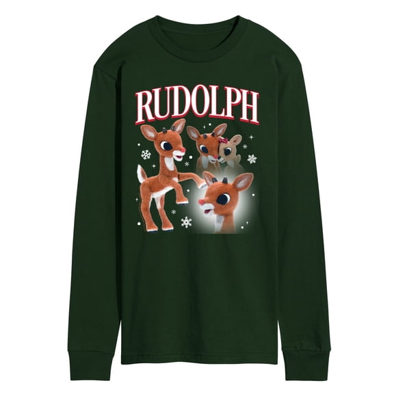 Rudolph - Rudolph Bootleg - Men's Long Sleeve Graphic T-Shirt